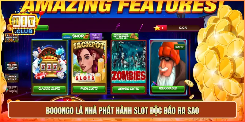 Booongo là nhà phát hành slot độc đáo ra sao