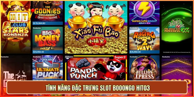 Tính năng đặc trưng slot Booongo hit03