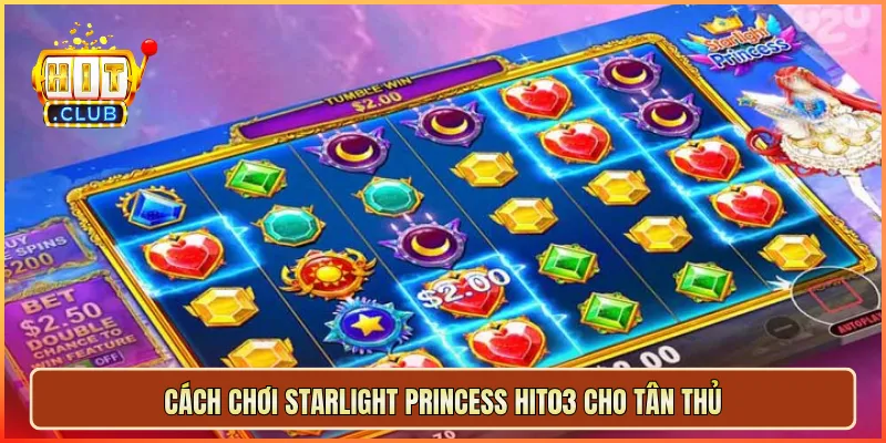 Cách chơi Starlight Princess hit03 cho tân thủ