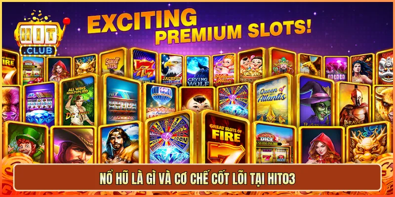 Nổ hũ là gì và cơ chế cốt lõi tại hit03