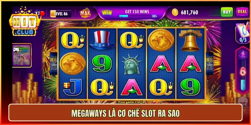 Megaways là cơ chế slot ra sao
