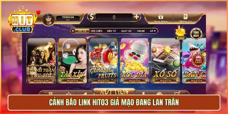 Cảnh báo link hit03 giả mạo đang lan tràn