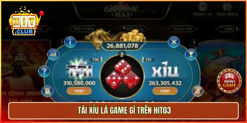 Tài xỉu là game gì trên hit03