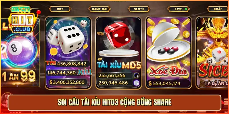 Soi cầu tài xỉu hit03 cộng đồng share