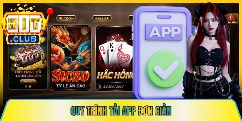Quy trình tải app đơn giản
